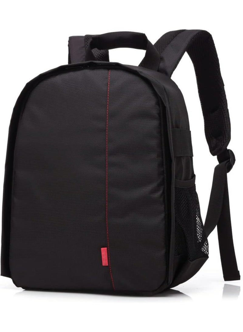 Chabeia Camera Bag ，Shockproof Photo Camera Backpack ，Waterproof Camera Bag for SLR Cameras and Laptop , Purple , 13.0 × 10.4 × 4.9 inches - Image 4